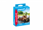 PLAYMOBIL  SPECIAL PLUS Vaikas su lenktyniniu automobiliu 71480