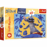 TREFL  DISNEY STITCH Dėlionė &bdquo;Diena su Stiču&ldquo;, 60 det.