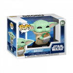 FUNKO POP! Vinilinė figūrėlė: Star Wars: Mandalorian & Grogu - Grogu with Sandwich