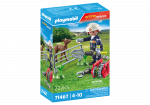 PLAYMOBIL  ACTION HEROES Ugniagesių misija: gyvūnų gelbėjimas 71467