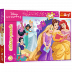 TREFL DISNEY PRINCESS Blizgantis dėlionė &bdquo;Princesės&ldquo;, 100 det.