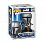 FUNKO POP! Vinilinė figūrėlė: Star Wars: Mandalorian & Grogu - The Mandalorian (Dual Wield)