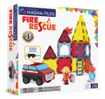 MAGNA-TILES  Magnetinis konstruktorius &bdquo;Ugniagesių automobilis&ldquo;, 27 det.