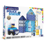 MAGNA-TILES  Magnetinis konstruktorius &bdquo;Policijos nuovada&ldquo;, 35 det.