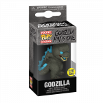 FUNKO  POP! Raktų pakabutis: Godzilla - Godzilla (Heat Ray) (Glow)