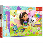 TREFL  GABBY&acute;S DOLLHOUSE Blizgantis dėlionė, 100 det.