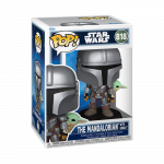 FUNKO POP! Vinilinė figūrėlė: Star Wars: Mandalorian & Grogu - The Mandalorian & Grogu