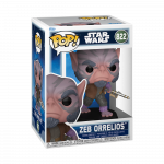 FUNKO  POP! Vinilinė figūrėlė: Star Wars: Mandalorian & Grogu - Zeb Orrelios