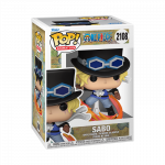 FUNKO  POP! Vinilinė figūrėlė: One Piece - Sabo Attacking with Pipe