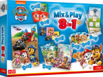 TREFL  PAW PATROL 8in1 Mix&play stalo žaidimų rinkinys