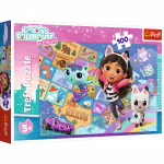 TREFL  GABBY&acute;S DOLLHOUSE dėlionė 100 det.