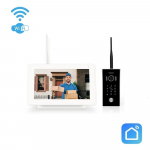 Belaidės SMARTHOME video telefonspynės komplektas.