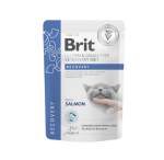 Brit GF Veterinary Diets kons. katėms mai&scaron;. Recovery 85g
