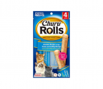 Churu Cat skanėstas katėms Rolls Chicken Tuna Scallop 40g