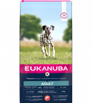 Eukanuba L/XL visavertis pa&scaron;aras suaugusiems &scaron;unims su la&scaron;i&scaron;a ir miežiais, 12 kg