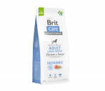 Brit Care Sustainable Adult Large Breed Chicken&Insect sausas maistas &scaron;unims su vi&scaron;tiena ir vabzdžiais 12kg.