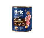 Brit Premium by Nature konservai &scaron;unims Lamb with Buckwheat 400g.