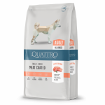 Quattro Extra Salmon Adult sausas maistas &scaron;unims 12 kg