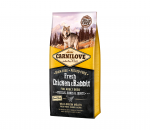 Carnilove Fresh Chicken&Rabbit for Adult sausas maistas &scaron;unims 1,5kg. - 12kg. 1.5 kg