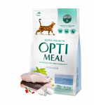 Optimeal&trade; Visavertis sausas maistas suaugusioms katėms su dideliu kiekiu menkės 700g. - 10kg. 700 g
