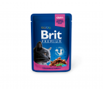 Brit Premium konservai katėms mai&scaron;. Chicken&Turkey 100g.