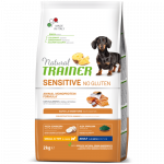 NATURAL TRAINER ADULT DOG SENSITIVE NO GLUTEN MINI SALMON (la&scaron;i&scaron;a) 2kg.