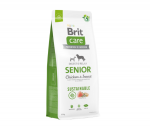 Brit Care Sustainable Senior Chicken&Insect sausas maistas vyresnio amžiaus &scaron;unims su vi&scaron;tiena ir vabzdžiais 3kg - 12kg 3 kg