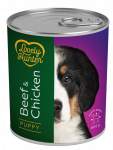 LOVELY HUNTER PUPPY BEEF AND CHICKEN KONSERVUOTAS PA&Scaron;ARAS &Scaron;UNIMS 800g