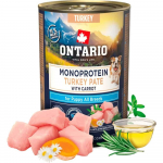 Ontario Puppy Monoprotein Turkey kalakutienos pa&scaron;tetas su morkomis 400 g 400g.