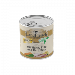 LandFleisch konservai &scaron;uniukams su vi&scaron;tiena, antiena ir bulvėmis, 800 g