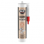 Silikonas K2 raudonas 300G.