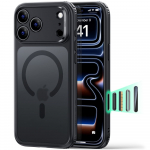 Matinis dėklas "ESR Classic Hybrid Magsafe" telefonui Apple iPhone 17 PRO / 18 PRO FROSTED BLACK