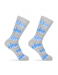 Unisex kojinės "Blue Cars"