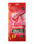 Vienkartiniai Moteri&scaron;ki Skustuvai "GoodMax Blue" 5vnt.