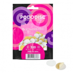 STALEKS keičiami abrazyvai podo diskui PODODISC S EXPERT 320 gr, 50 vnt