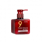 MASIL 9 PROTEIN PERFUME SILK BALM SWEET LOVE nenuplaunamas balzamas pažeistiems plaukams su baltymų kompleksu, 180 ml