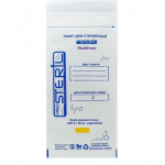 STERIL PRO sterilizavimo vokai-mai&scaron;eliai su vidiniais indikatoriais, 75*150 (balti) mm., 100 vnt. (MADE IN UKRAINE)
