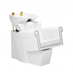 Profesionali galvos plautuvė kirpykloms bei grožio salonams GABBIANO BERLIN, baltos spalvos