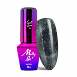 MOLLYLAC CAT EYE FOXY EYES ilgalaikis hibridinis nagų lakas, 10g NR. 557