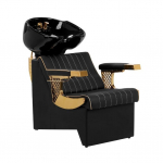 Profesionali kirpyklos plautuvė GABBIANO MARCUS, juodos spalvos