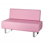 Profesionali laukiamojo sofa Messina BD-6713, rožinės spalvos