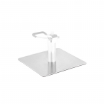 Kvadratinis pagrindas kirpyklos kėdei INOX L009