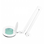 ELEGANTE RED LINE profesionali kosmetologinė LED lempa-lupa ELEGANTE 6028 60 SMD 5D su &scaron;viesos reguliavimu (tvirtinama prie pavir&scaron;ių)