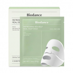 BIODANCE raminanti hidrogelinė veido kaukė su jūros kelpių ir jūros dumblių ingredientais, 1 vnt