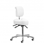 GIOVANNI CLASSIC 1005 profesionali podologinė meistro kėdė kosmetologams bei grožio salonams, baltos spalvos