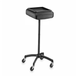 Profesionalus kirpyklos vežimėlis UNICO , juodos spalvos