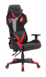 Biuro ir kompiuterinių žaidimų kėdė RACER CorpoComfort BX-5124, juodai - raudonos spalvos