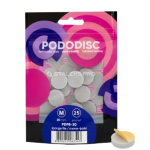 STALEKS vienkartinės poliravimo kempinėlės podo diskui M dydis PODODISC M EXPERT, 25 vnt