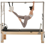Pilates reformeris su erdviniu rėmu VEVOR S700-F-B, klevo rėmas