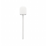 EXO PROFESSIONAL abrazyviniai antgaliai pedikiūro procedūroms 10mm/ #220, 10 vnt. HARD CAP WHITE